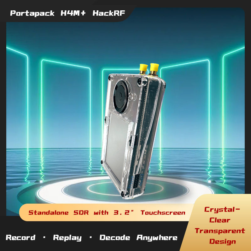 New Black H4M PortaPack H4M + HackRF All-in-one Kit