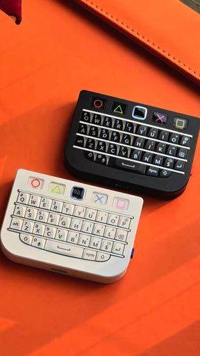 Blackberry Q10 Mini Keyboard with Trackpad Bluetooth USB Dual Mode Dpi Ten Speed Adjustment All Keys Have No Conflicts