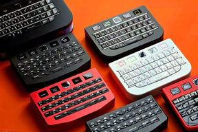 Blackberry Q10 Mini Keyboard with Trackpad Bluetooth USB Dual Mode Dpi Ten Speed Adjustment All Keys Have No Conflicts