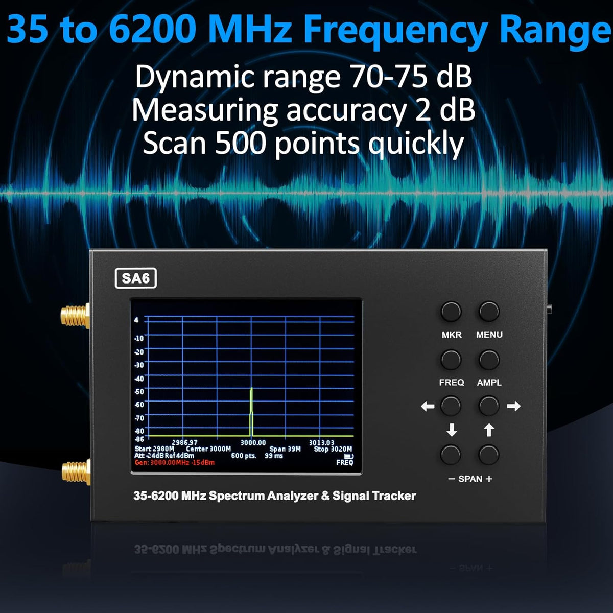 SA6 6GHz Portable Spectrum Analyzer
