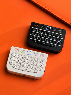 Blackberry Q10 Mini Keyboard with Trackpad Bluetooth USB Dual Mode Dpi Ten Speed Adjustment All Keys Have No Conflicts