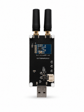 Evil Crow RF V2 2.4GHz RF Module Board Adapter with Two CC1101 & One NRF24L01 for Signal Receiver, Transmitter, Attack, URH Parse, Mousejacking, Range Testing