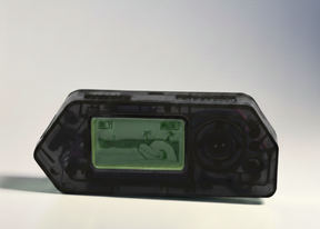 Flipper Zero with a colorful shell