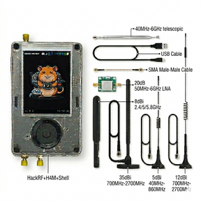 New Black H4M PortaPack H4M + HackRF All-in-one Kit
