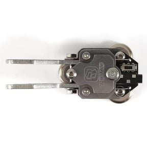 Mini Key Morse Radio HAM Send Telegram Double Paddle Morse Code Key Stainless Steel CW Morse Key Portable Telegraph Key Magnetic Base