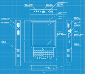 Hackberry Pi CM5 Handheld